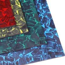 Colored Carbon Fiber Sheet, 300x400MM Forged Carbon Composite Laminate Plate