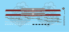 Milwaukee Road Erie Built Decal Set HO Scale