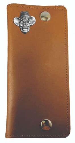 Custom Bikers Long Chain Wallet. MADE IN USA (black or brown) - Picture 47 of 58