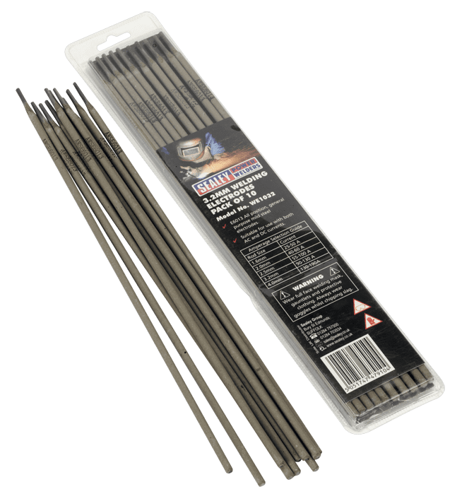 Sealey WE1032 Welding Electrode 3.2 x 350mm Pack of 10