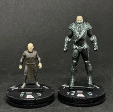 2 Superman Jax-Ur & Nam-Ek Heroclix NO CARDS Figures only