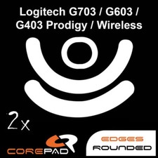 Corepad Skatez Logitech G703 G603 G403 Replacement Mouse Feet Hyperglides Teflon