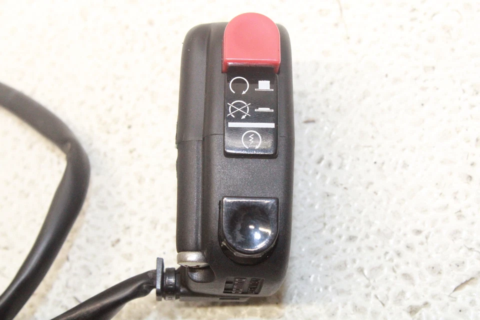 16-20 APRILIA RSV4 RR OEM RIGHT CLIP ON HANDLE KILL OFF START SWITCH - Image 2 of 4