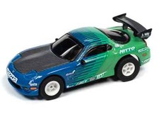 AutoWorld - XTraction Ultra-G: Import Heat - 1995 Mazda RX-7 Green/Blue 