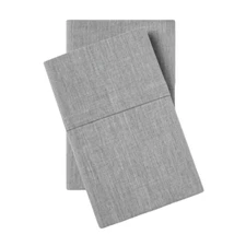 Made By Design Light Gray King Pillowcase Set 400 thread 20x40 - NEW