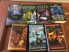 Lot Of 7 Jim Butcher Dresden Files And Codex Alera