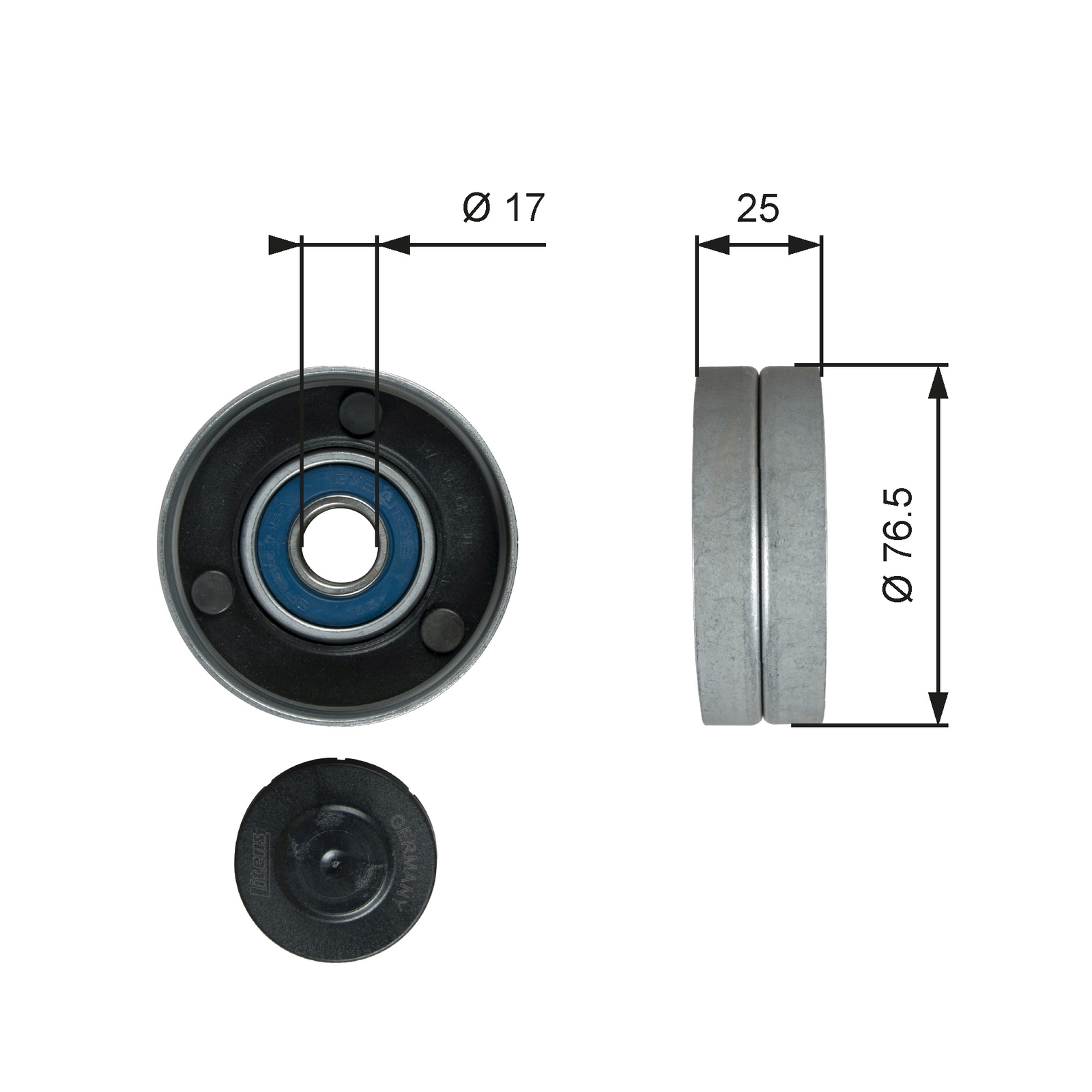 GATES DRIVEALIGN IDLER - T38059 - Image 9