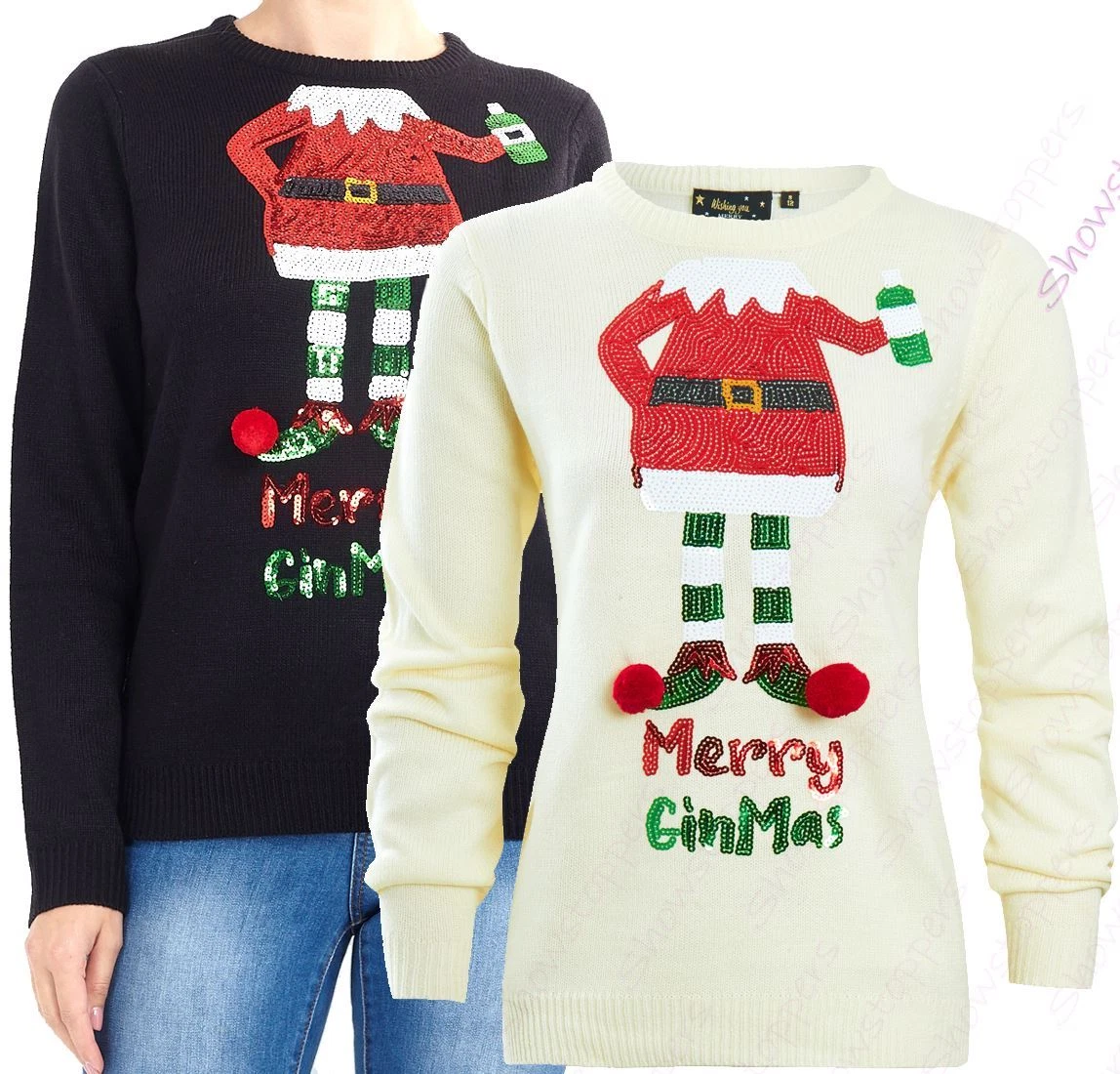 Womens elf jumper sale