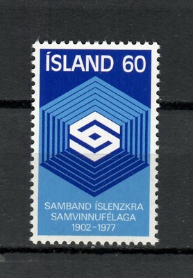 s34104 ISLAND ICELAND ISLANDA MNH 1977 Icelandic association 1v