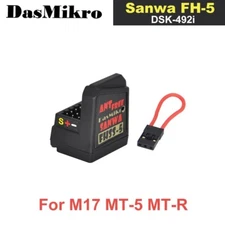New Dasmikro DSK-492i 4CH SSL Telemetry Receiver Built-in Antenna Sanwa FH5