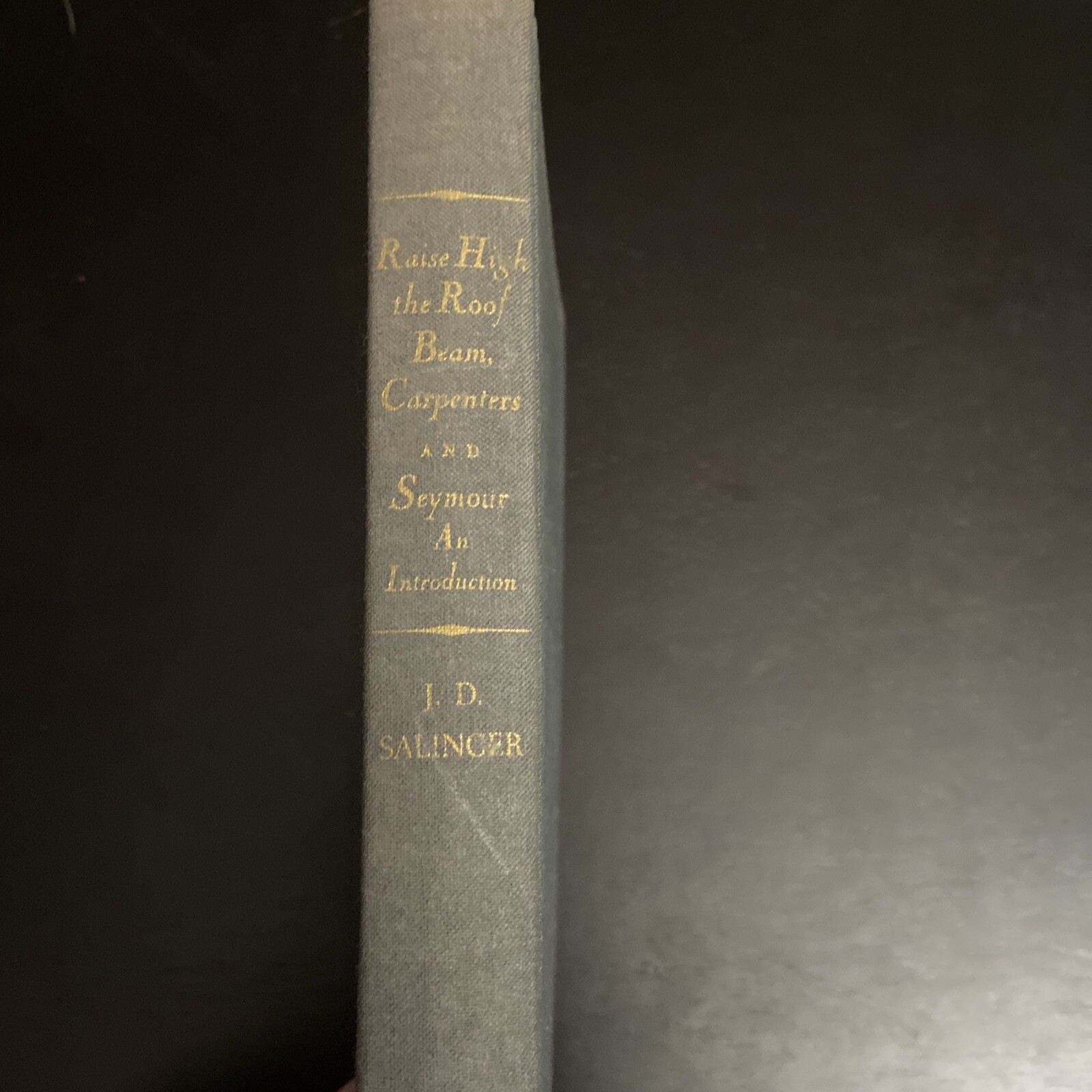 1959 2nd Edition J.D. Salinger Raise High the Roof Beam, Carpenters and Seymour