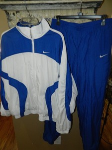 Vintage Men's Nike Windbreaker Track Suit Jacket & Pants Size Large | eBay