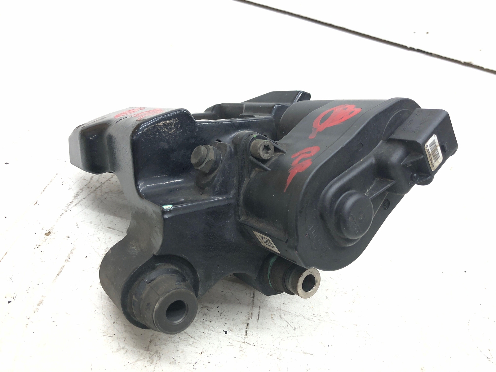 2011 ASTON MARTIN RAPIDE RIGHT REAR ELECTRONIC PARKING BRAKE CALIPER BLACK OEM
