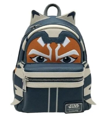 NEW LOUNGEFLY Grotto Treasures AHSOKA TANO Mini Backpack  display picture 2