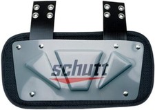 Schutt Varsity Adult Shoulder Pad Back Plate Ventilated One Size w/Hardware NWT