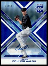 Connor Walsh Rookie 2016 Elite Extra Edition Autographs Aspirations Blue #161 