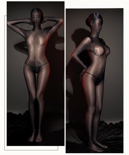 Women Sexy 5D Oil Shiny Bodysuit Full Body Stocking Lingerie Jumpsuit Pantyhose - Picture 13 of 40