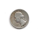 1949 D Washington Quarter 90% Silver 25c no combined shipping