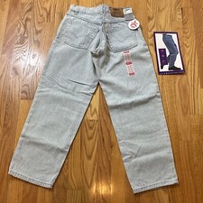 Vintage LEVI'S The Big Jean 555 Student Boy Jeans Made in USA 11 Black Tab 25