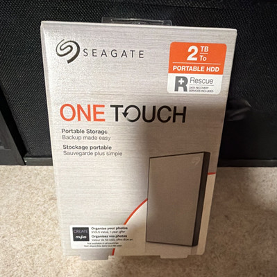 Seagate One Touch STKB2000401 2TB External HDD USB 3.0 for PC/Mac/Laptop