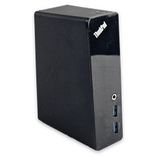 Lenovo ThinkPad USB 3.0 Dock DU9019D1 DVI Ethernet DisplayLink Black