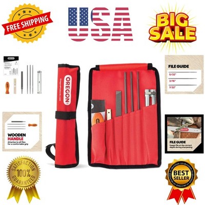 Universal Chainsaw Field 7pc Sharpening Kit - Includes 5/32'', 3/16'', and 7/32...