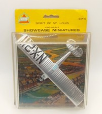Vetrina vintage miniature scala 1:100 Spirito di San Luigi aereo anni '20