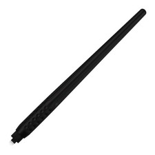 20pcs Black Disposable Microblading Manual Pen with Needle and Cap Permanent ...