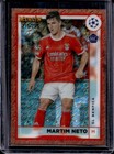 2022 Topps Merlin Chrome UEFA Martim Neto RC Rose Gold Shimmer Refractor #/299