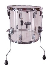 Pearl Crystal Beat 14x13 Floor Tom Ultra Clear – NEW – Free Shipping
