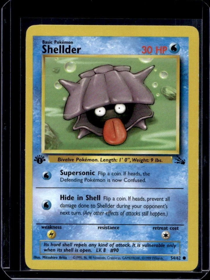 Shellder - Fossil #54 Price & Value ($0.51) | PokeScope