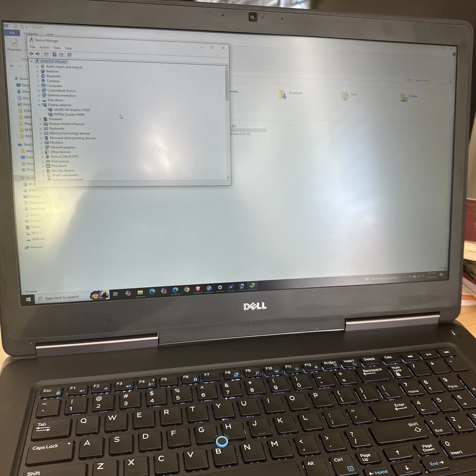 Dell Precision 7720 17” Xeon E3-1505M v6 64GB RAM | Quadro P4000 | 1.5TB SSD/HDD Foto 3 de 4