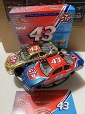 RARO* JOHN ANDRETTI #43 STP GOLD SET 2 AUTO 1998 1/24 Nascar pressofuso