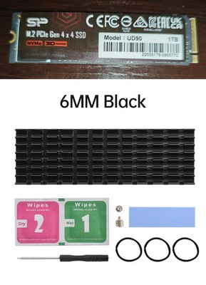 Silicone Power 1TB M.2 2280 SSD NVMe PCIe 3.0 (With Heatsink)