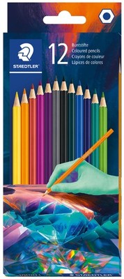 STAEDTLER Hexagonal-Buntstift Edition 1 12er Kartonetui