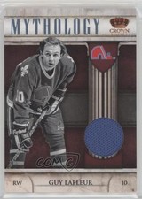 2011-12 Panini Crown Royale Mythology Memorabilia Guy Lafleur #4 HOF 0o5t