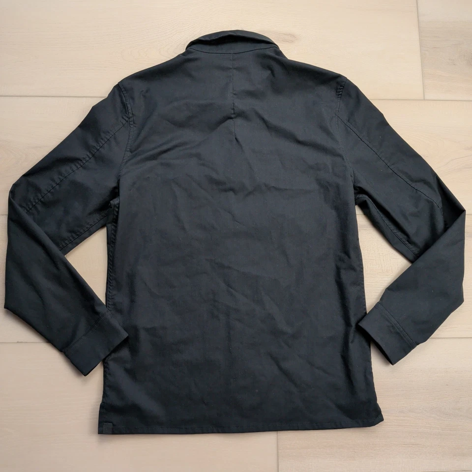 Lululemon New Venture Long Sleeve Shirt Mens L Black Slim Fit Performance - Image 3 of 4