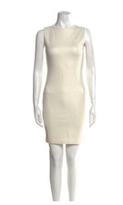 Alice + Olivia Cream Sleeveless Dress NWT Size 6 New with Tags