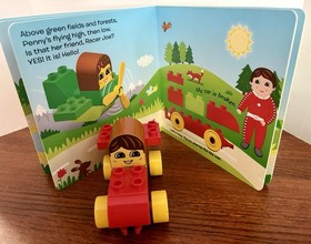 Duplo Read & Grow Building Set *RETIRED*Complete*EUC*LET&rsquo;S GO! VROOM!