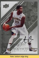 2013 Exquisite Collection Rookie Variations 56/75 Allen Crabbe #R4 Auto READ 3c7