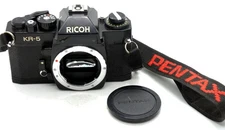 Ricoh KR-5 Auto 35mm SLR Film camera Pentax K mount WORKS NICE!