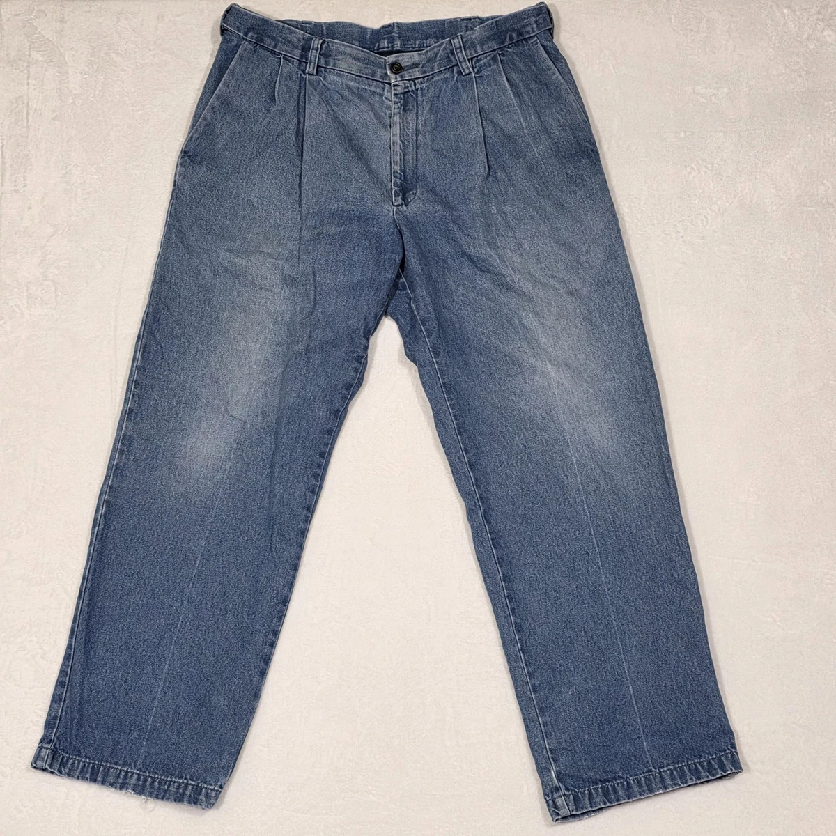 haggar denim dress jeans Haggar Mens Classic Fit Denim Trouser