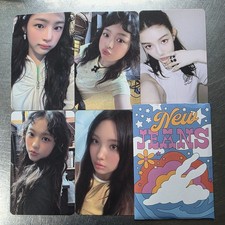 Lot de 5 cartes photo jeans neufs album "Get Up" officiel