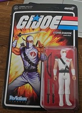 2021 Hasbro ReAction GI Joe Super7 Storm Shadow Cobra Ninja Action Figure