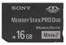 Mark2 Memory Stick MS Pro Duo Memory Card for Sony 16GB PSP and Cybershot Camera