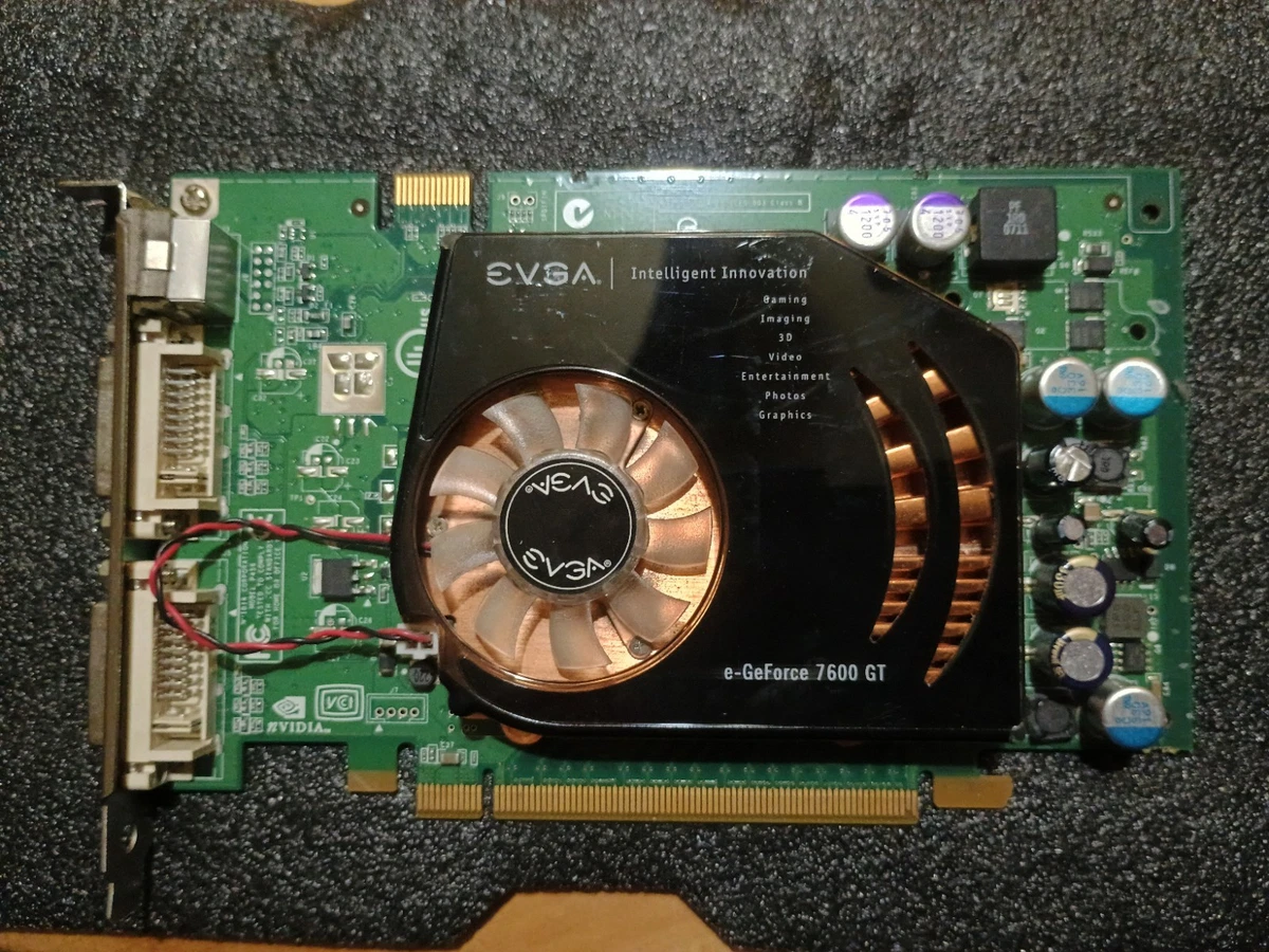 NVIDIA GeForce 7600 GT NVIDIA 256 MB Memory Computer Graphics
