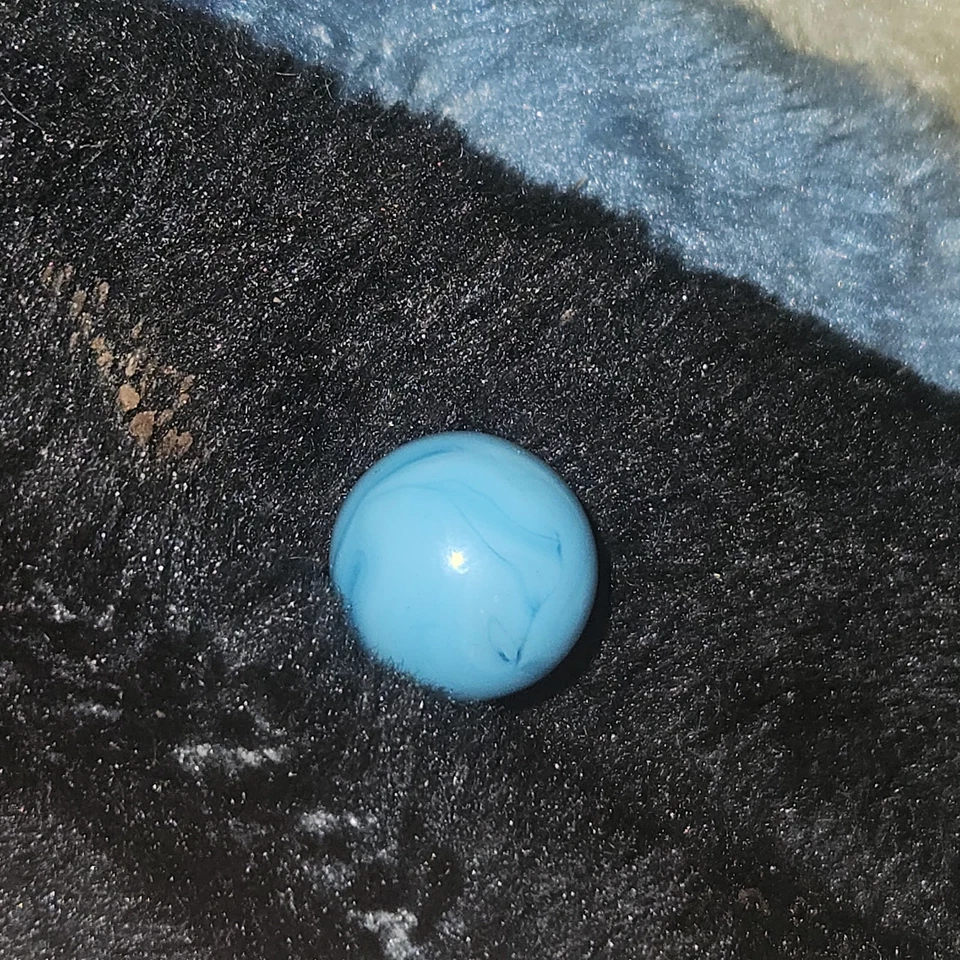 Vintage Old Marble Rare Christensen Agate Blue Azurite - Image 4 of 4