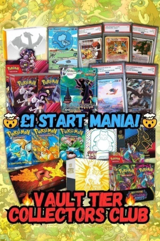 £1 HIGH-END SEALED & GRADED🔥