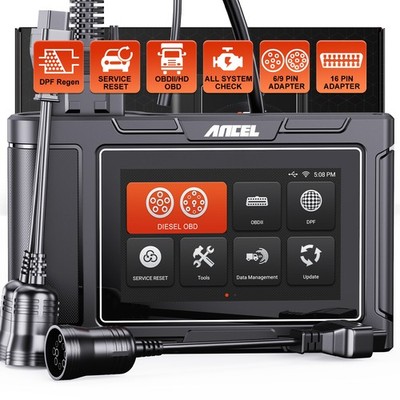 ANCEL HD3300 PRO Full System Truck Scanner DPF Reset/Force Regen For Caterpillar