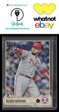 2015 Topps Update #US95 Elvis Araujo Gold RC,/2015 Philadelphia Phillies🔥